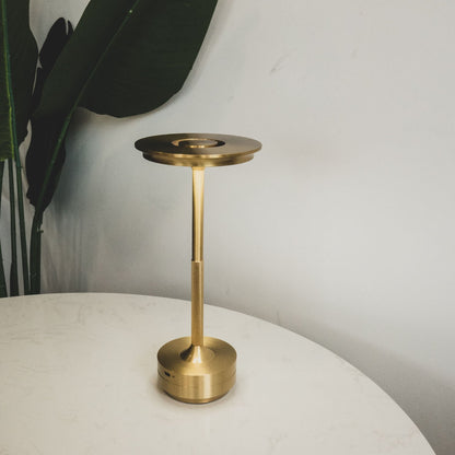 Aurelia Metallic Cordless Table Lamp