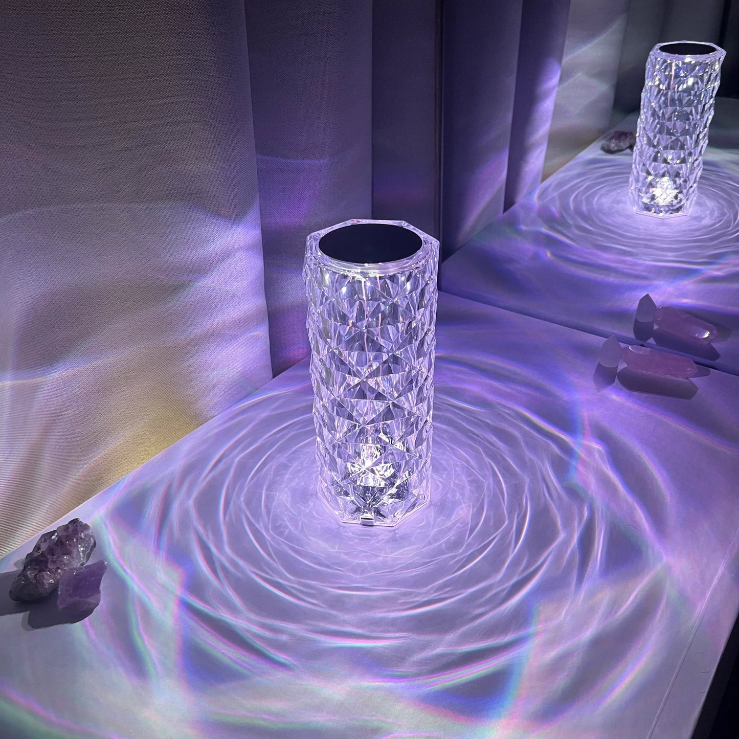 Mira Crystal Lamp