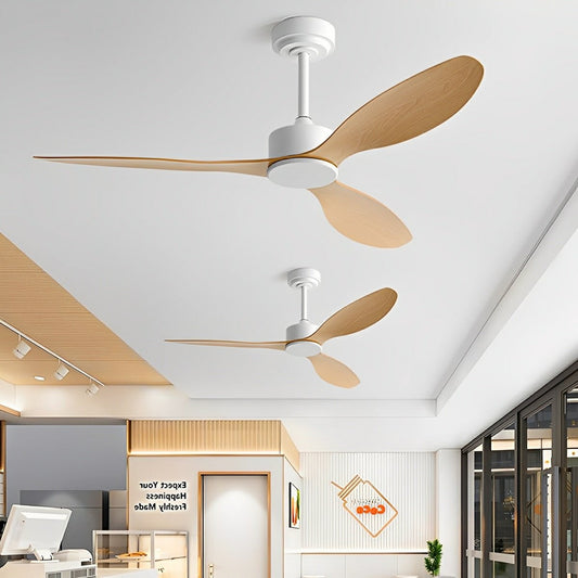 Modern Minimalist 3-Blades DC Motor Reverse Ceiling Fan