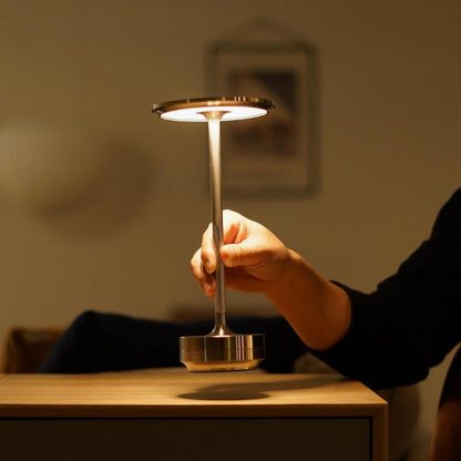 Aurelia Metallic Cordless Table Lamp