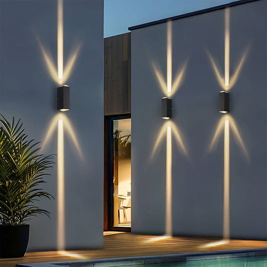 Up and Down LED Wall Light Outdoor Waterproof IP65 Interior Aluminum Corridor Stairs Lighting